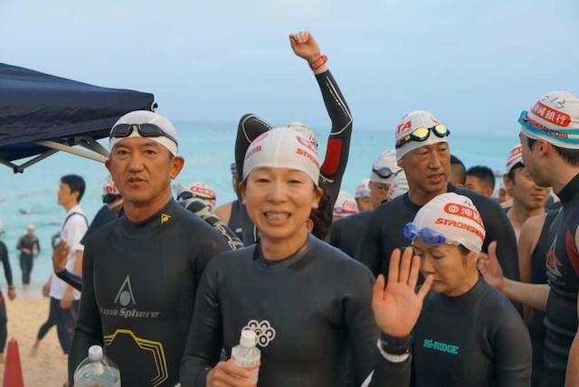 メンバーの佐々木美樹さん 全日本トライアスロン宮古島大会にて見事エイジ優勝 オーシャンナビ公式ホームページ